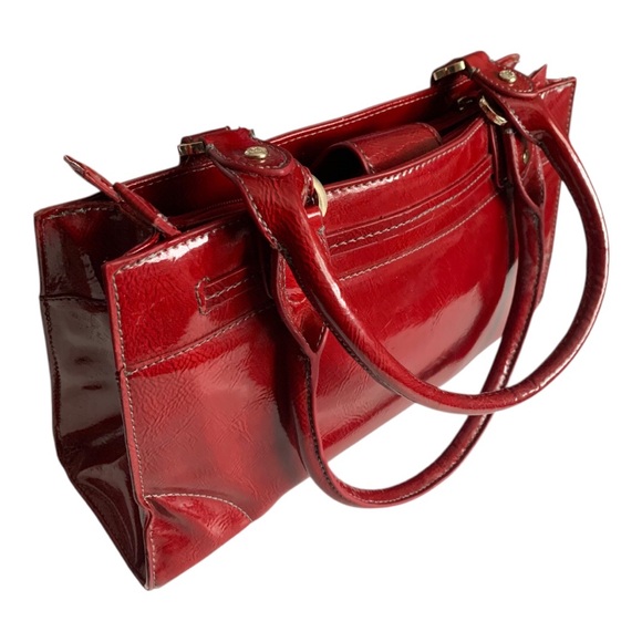 🔺Liz Claiborne Red Leather Shoulder Bag🔺 - Picture 9 of 16